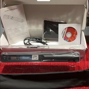Portable iScan scanner